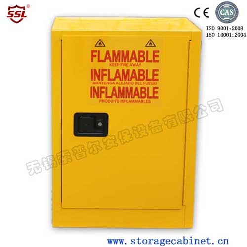 Governo di stoccaggio chimico portatile del metallo di SSM100012P con il Governo di sicurezza infiammabile della singola porta