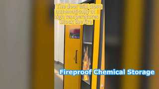 L'armadio di sicurezza antincendio EN 14470-1 Tipo 90 di WUXIsuper migliora la conformità allo stoccaggio pericoloso