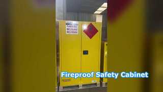 Armadio di sicurezza ignifugo ad alta efficienza da 45 galloni