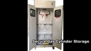 Armadio Stoccaggio Bombole Gas 75 mm 1-4 Bombole