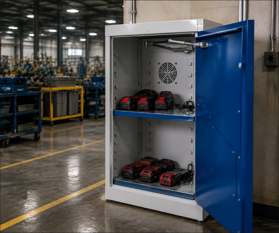 Ultimi blog aziendali su La sicurezza delle batterie industriali entra nell’era della standardizzazione: gli armadi di stoccaggio e ricarica diventano l’infrastruttura di sicurezza fondamentale nelle fabbriche