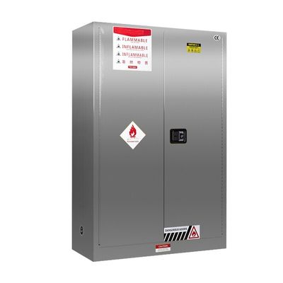 comprare Armadio di stoccaggio in acciaio chimico inossidabile con maniglia intagliata per la sicurezza fabbricazione online