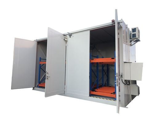 comprare Impianto di stoccaggio esterno di sostanze pericolose Contenitore non combustibile per tamburi e IBC Sostanze pericolose fabbricazione online