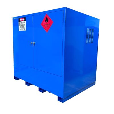 comprare Capacità del tamburo di 55 galloni All Steel Inflammable Storage Cabinet con sistema di scarico per materiali pericolosi fabbricazione online