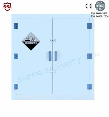 comprare Governo di stoccaggio corrosivo di plastica solvente della doppia porta del laboratorio 30 galloni fabbricazione online